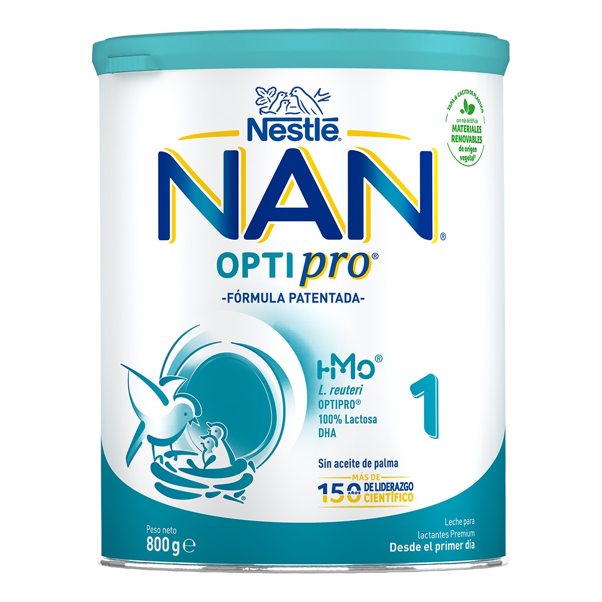 Nestle Nan Optipro 1 leche de inicio 800g