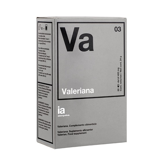 Interapothek valeriana 300 mg 60 cápsulas